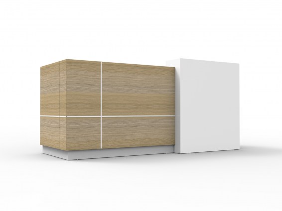 Natural Oak - White Feature